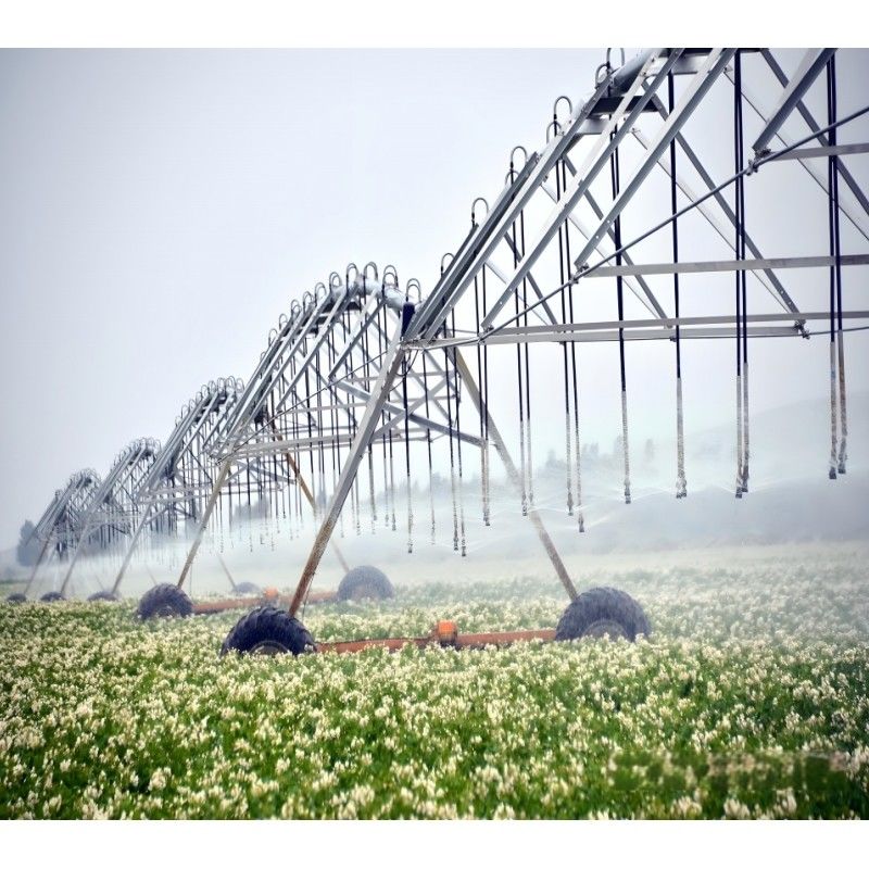 Sistema de riego agrícola lateral de la línea de la rueda de riego 2025 de monitoreo remoto para la máquina de riego pivot