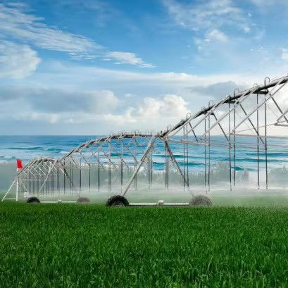 30 pulgadas de diámetro Centro sistema de riego pivote para la agricultura automático de energía solar pulverizadores avanzados incluidos