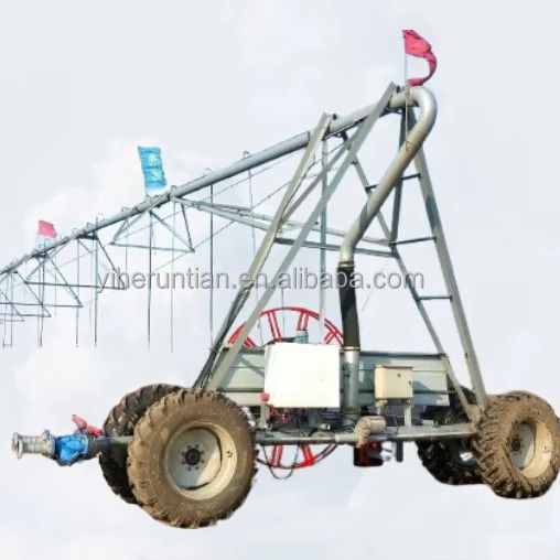 Monitoreo remoto 3800 KG Automático de movimiento lateral lineal Sistema de riego agrícola para jardín