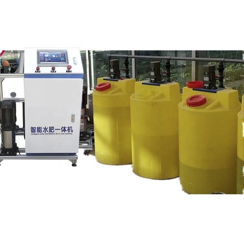 80 KG de agua y fertilizante aplicador integrado de fertilizantes para el sistema de riego agrícola en invernadero