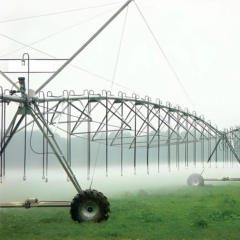 Sistema de riego por rociador agrícola lineal metálico con componentes de engranajes de motor de motores de bomba y tecnología avanzada