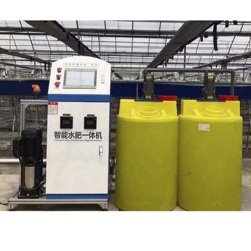 Máquina de fertilización integrada sin suelo de cultivo de agua y fertilizante perfecta para equipos de riego agrícola