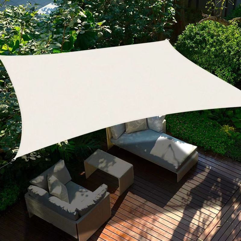 Canopy de sombrillas exteriores con toldo extra grande Sombrero a prueba de agua Vela para niños Parque de juegos