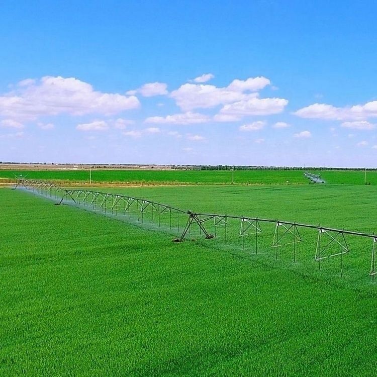168 cm de diámetro Sistema de riego de maquinaria agrícola Centro de rociador pivote para aplicaciones agrícolas