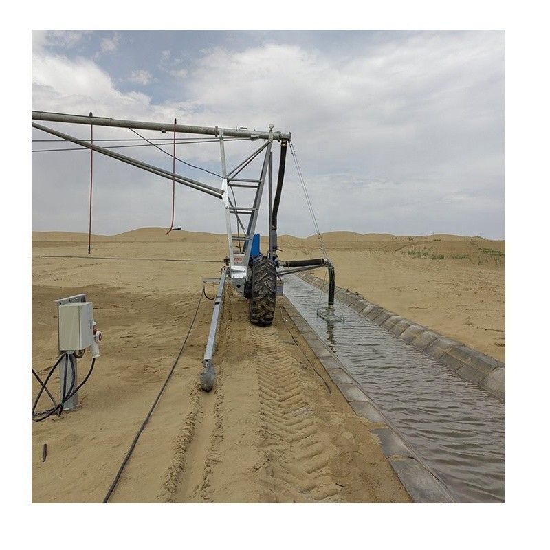 2000 KG Máquina de movimiento lineal de movimiento lateral de monitoreo remoto para resistencia práctica a las grietas en sistemas de riego agrícolas